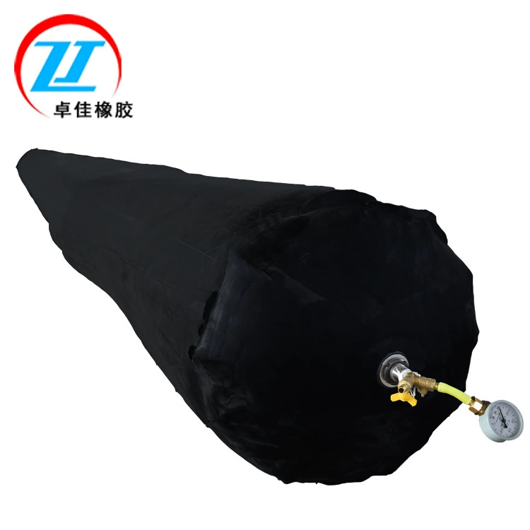 Rubber inflatable round air bag