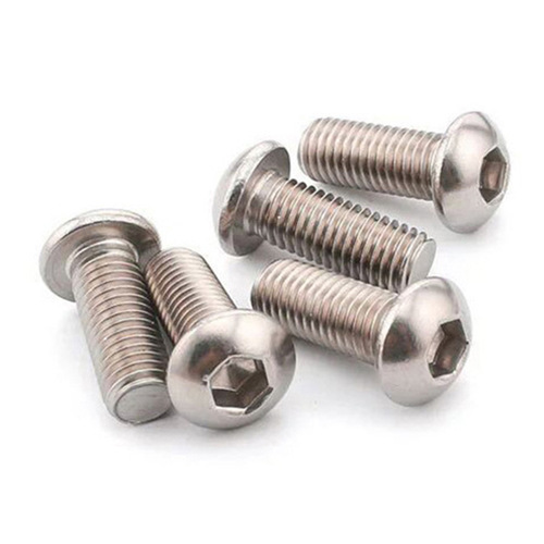American 304 stainless steel round head hex socket screws 2# 4# 6# 8# 10#-3/8 inch pan head screws