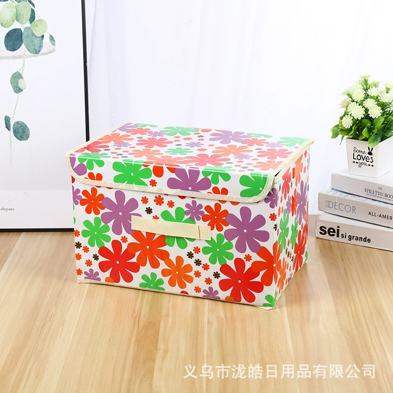 Foldable storage box non-woven cloth, storage system, toy, wholesale