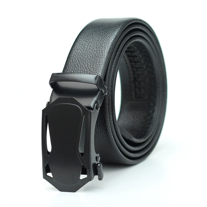 Metal Belt with Metal Buckle, Wear-Resistant Trousers Belt, Adjustable 120/140 cm, Multiple Styles