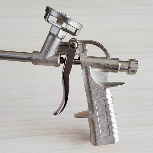 Hardware tools all-aluminum foam glue gun polyurethane foam caulking agent copper mouth universal caulking foaming agent glue gun