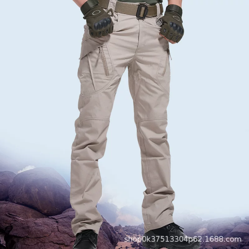Tactical Work Pants IX9, Multi-Pocket Durable Design, Sizes S–5XL