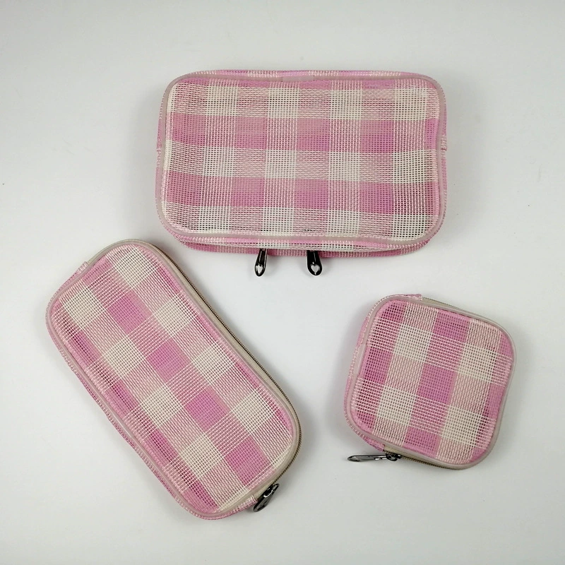 Прозрачная портативная косметичка для путешествий, organizer bag, щетка, дышащий карандаш для бровей, помада