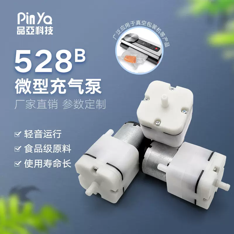 定制微型气泵注氧仪电动喷雾器迷雾消毒机真空泵 12V静音直流充气