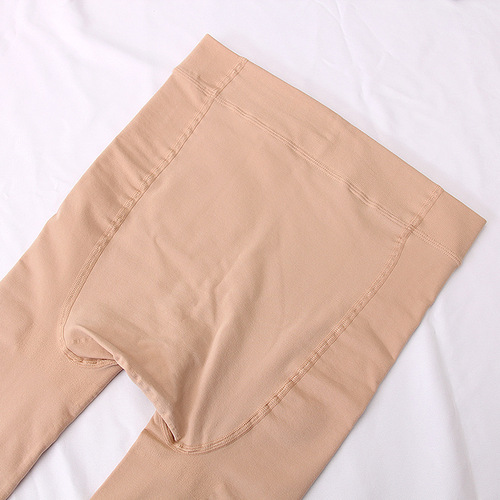 Far East autumn and winter plus size rich sister leggings brushed warm all-in-one pantyhose super elastic watermelon crotch plus velvet pants 8502