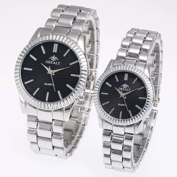 Silver black face men
