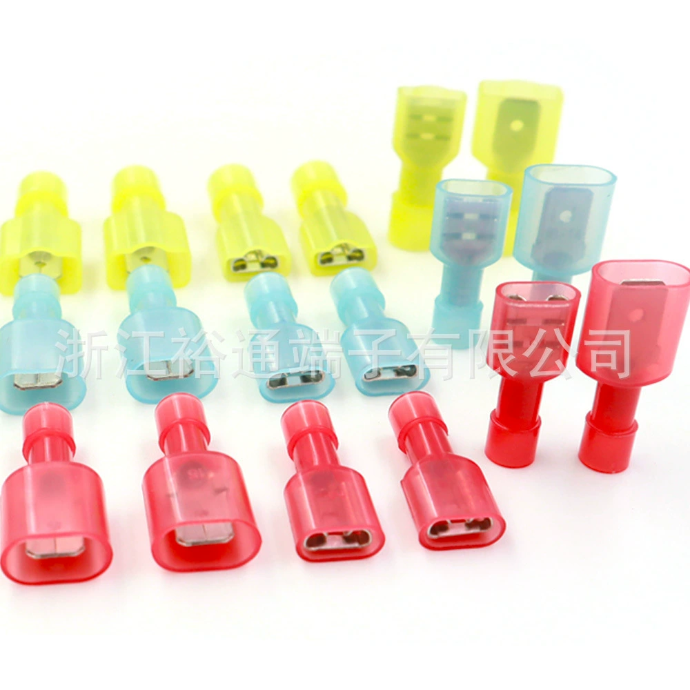MDFN/FDFN1.25/2/5.5-250 6.3/4.8/2.8 Nylon вставленный пружинный модуль полная изоляция мужской родитель