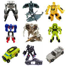 蒙巴迪跨境貨源七款迷你口袋手動變形機器人男孩兒童玩具