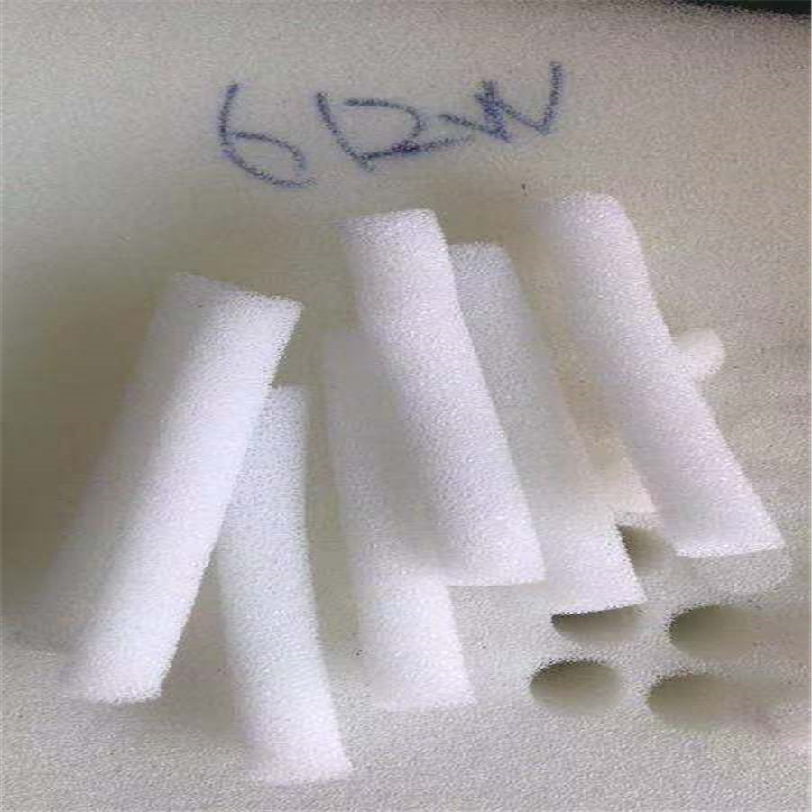 医院试管环保海绵柱洁白不染色海绵发泡体实心柱易挤水吸水海绵管