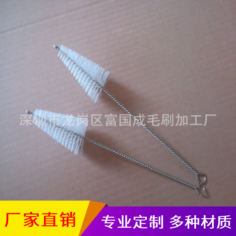 厂家热销优质尼龙试管刷批发实验室清洁用毛刷刷子批发尼龙丝刷具