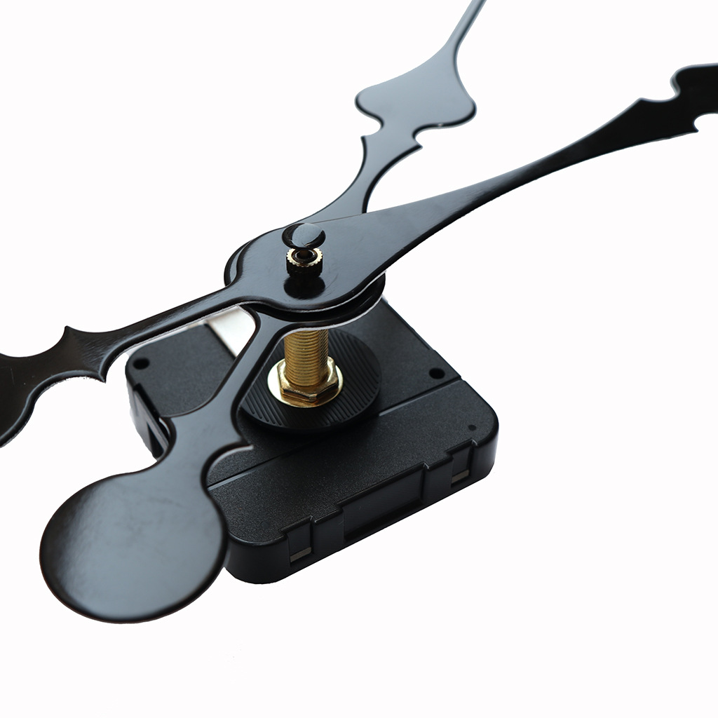 AliExpress caliente DIY reloj creativo HR1688 eje largo torque grande Reloj de pared movimiento + 20cm reloj de metal aguja