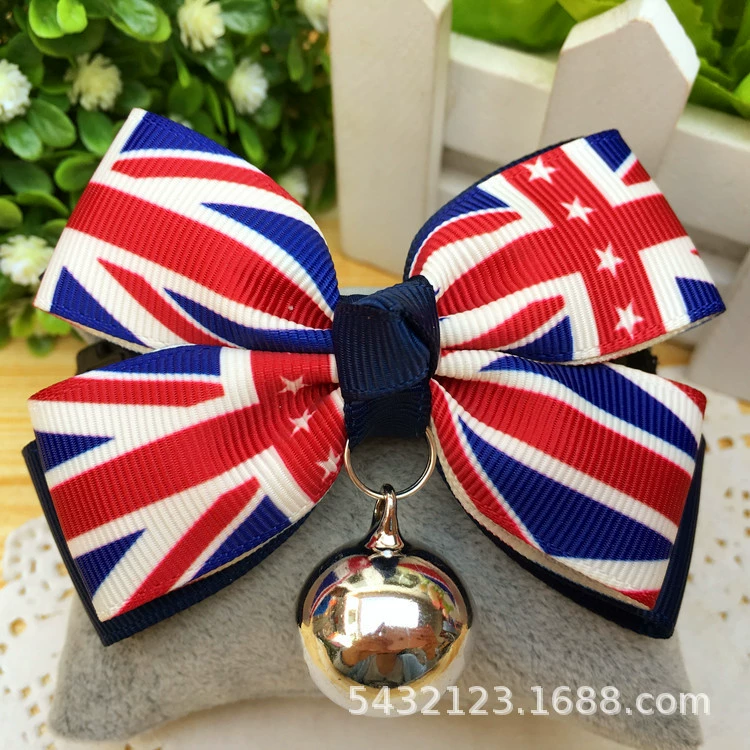 Домашняя собака колокольчик ошейник домашнее животное галстук галстук-бабочка ожерелье кошка Тедди бидби висячие украшения