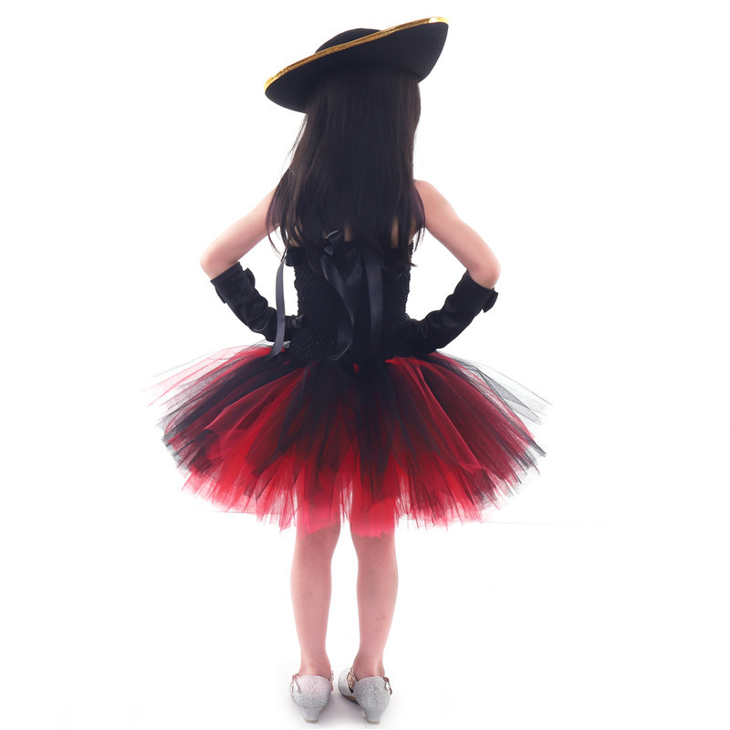 Exclusivo transfronterizo para las niñas Bola de vacaciones pirata ropa de rendimiento pettiskirt Amazon nuevos niños princesa vestido