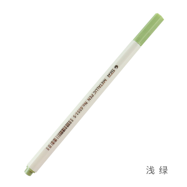 Zhejiang agente general de fábrica directa STA pluma de metal STA pluma de pintura 6551 pluma de color de metal al por mayor