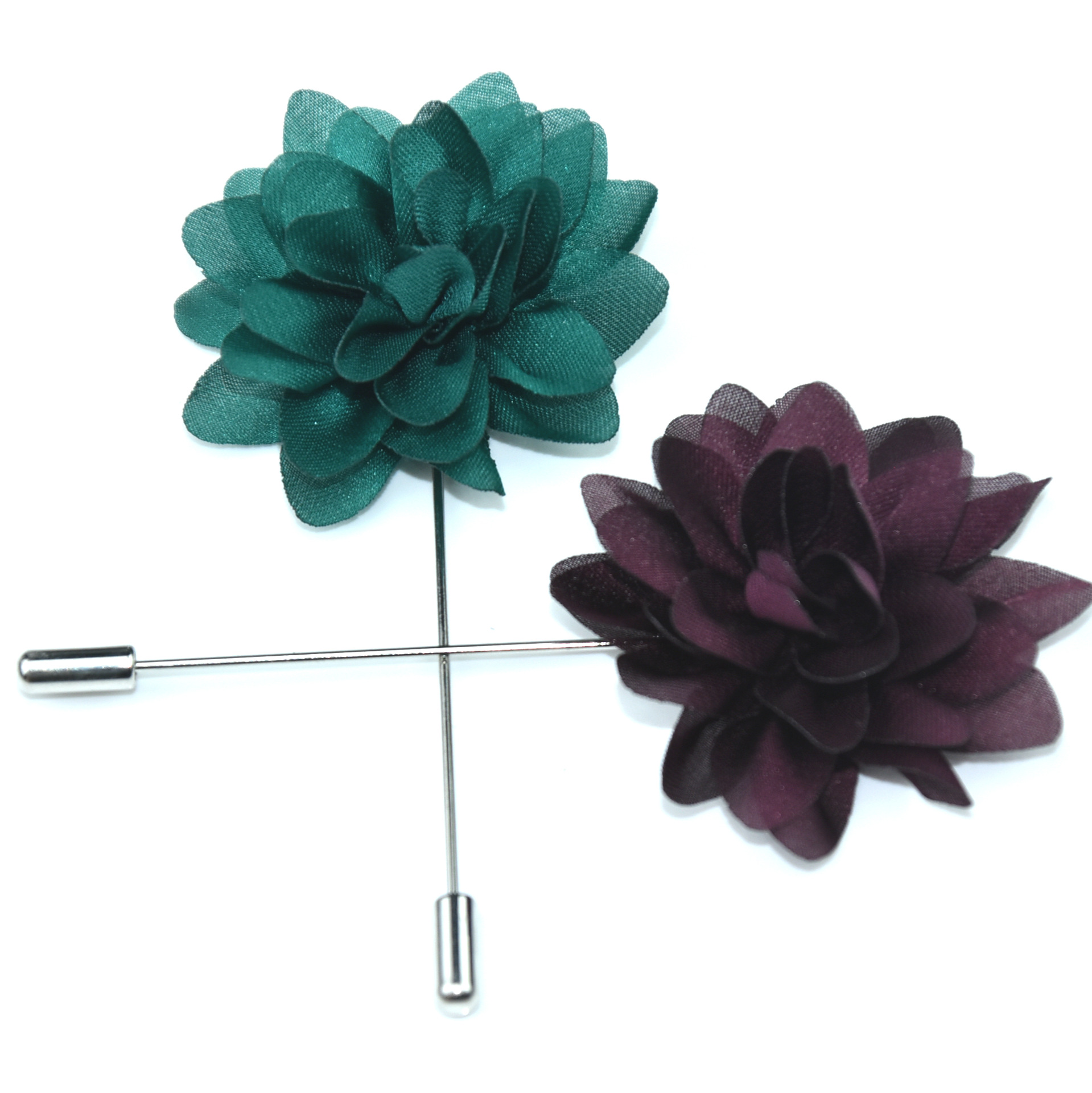 British Flower Floral Women's 031 Women's High-End Pin Brooch Tall Daisy Fabric Clothing Accessories Small