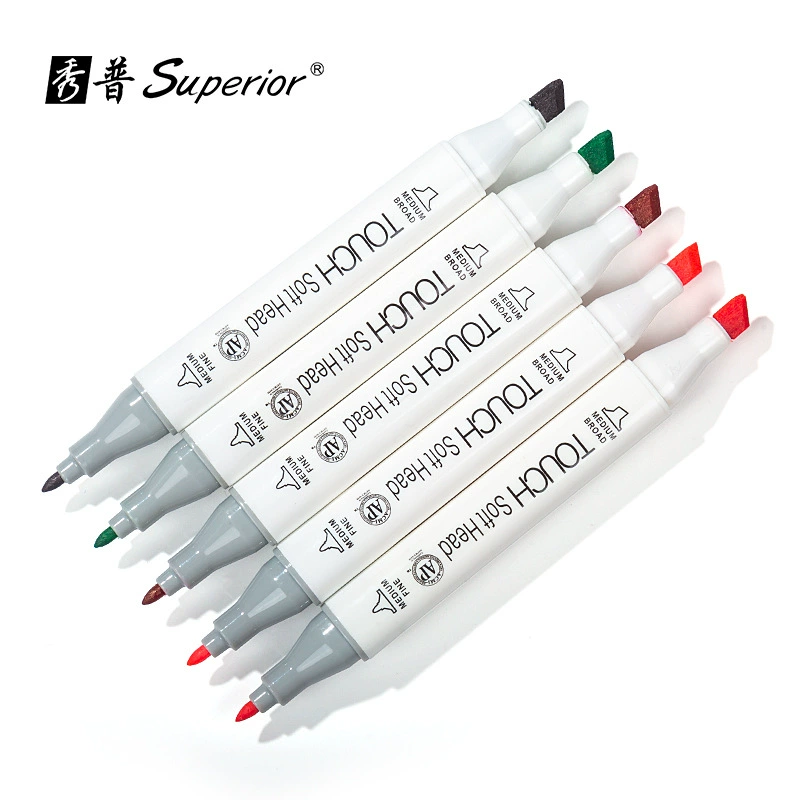 Xiupu Marker Single touch оригинальные товары softhead7 поколения двойной головкой спиртовой масляный маркер Заводской магазин