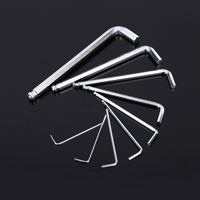 FUENTE Las mercancías de la fábrica apoyan la entrega de una sola pieza Yulong de gama alta llave hexagonal alargada métrica bola cabeza traje hexagonal