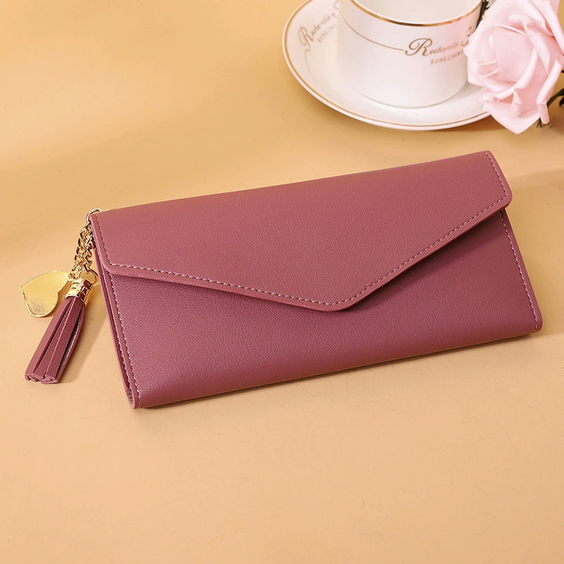 Long wallet, light and thin small clutch bag, card holder