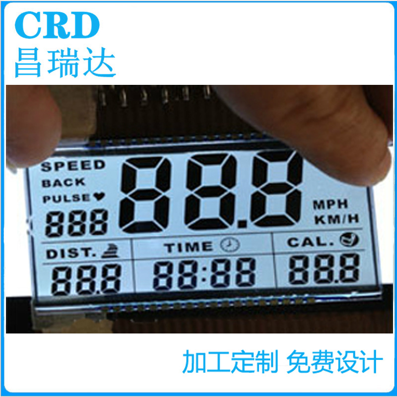 厂家供应lcd显示屏液晶显示屏段码屏VA显示屏开发TN HTN STN FSTN