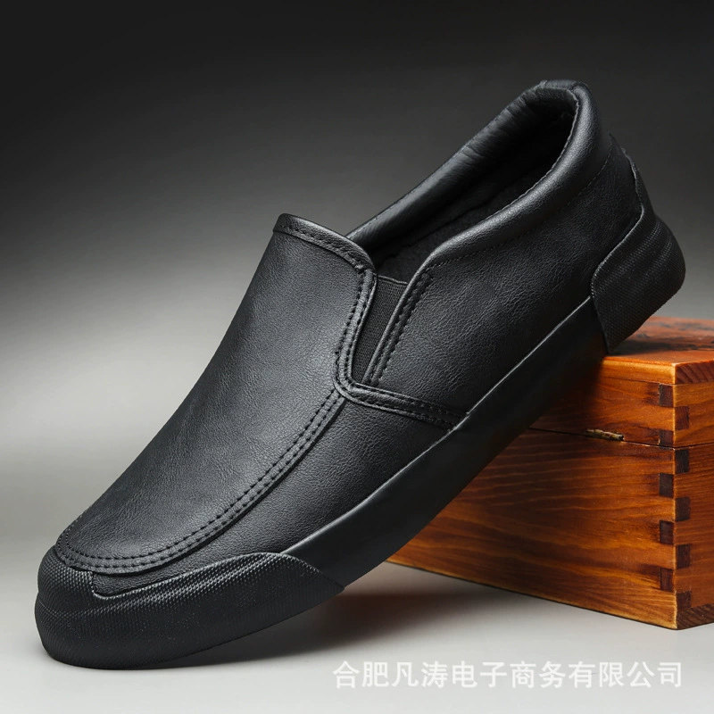 Мужская повседневная обувь Baoda 7869, ленивые туфли с низким верхом, лоферы Four Seasons