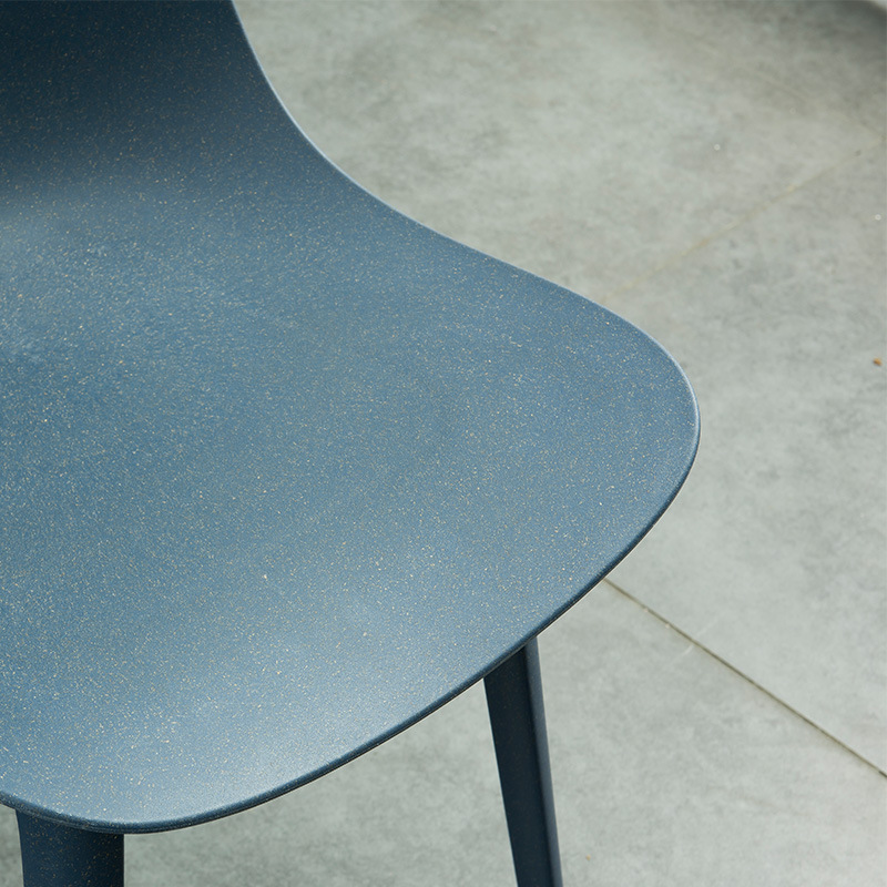 Silla de plástico nórdico al por mayor Tulip comedor silla dormitorio sala de estar