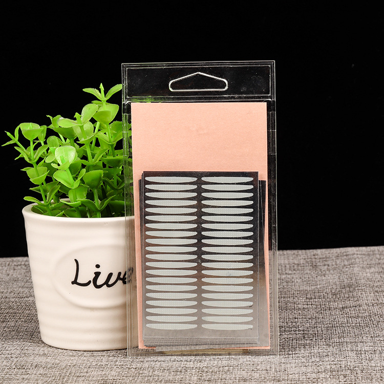 透明塑料袋PVC自封袋密封袋 可挂包装袋化妆品双眼皮贴包装袋