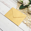 Western -style colored pearl long positive envelope RSVP card small envelope pearl light paper sulfuric acid paper special envelope