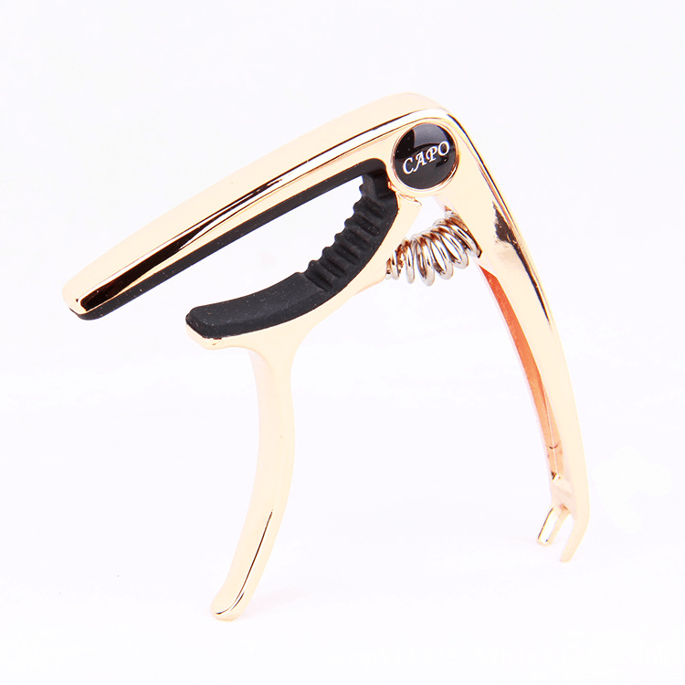 Guitarra Capo aleación de zinc Capo guitarra folk de doble propósito de afinación guitarra eléctrica fábrica al por mayor accesorios para instrumentos musicales