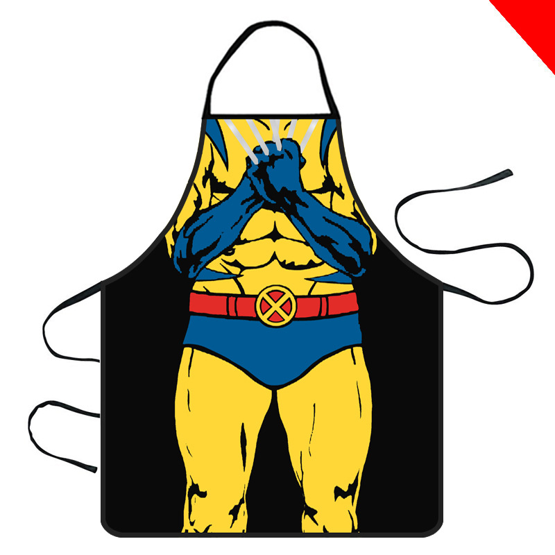 Delantal creativo personalidad divertida Reunión Anual fiesta spoof props olla caliente restaurante invitado delantal fabricante en stock suministro