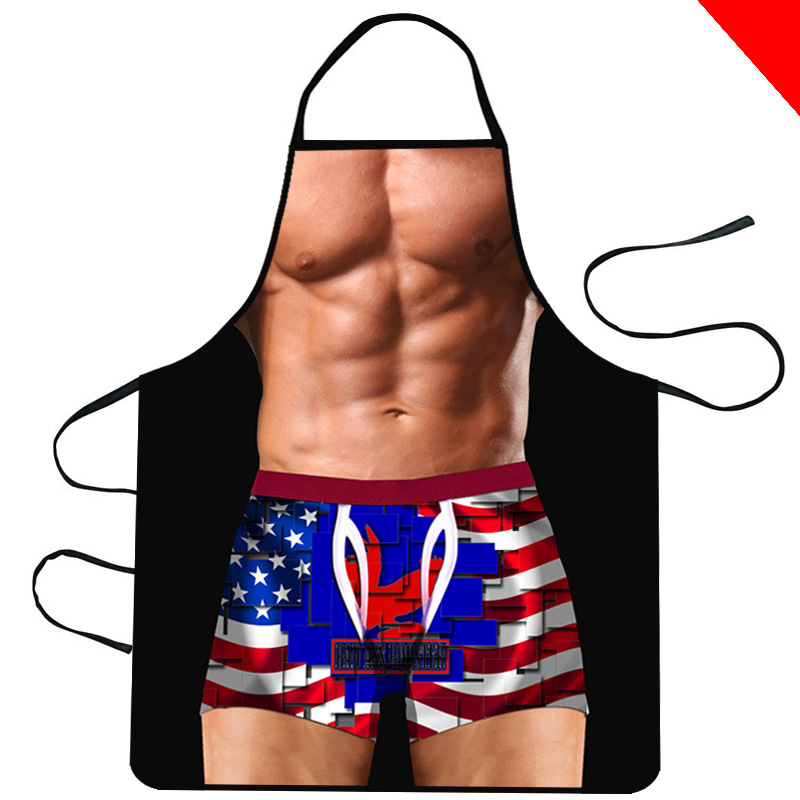 Delantal creativo personalidad divertida Reunión Anual fiesta spoof props olla caliente restaurante invitado delantal fabricante en stock suministro