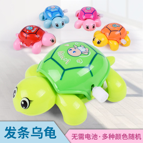 Hot selling children's cartoon animal wind-up small toys New creative manufacturers chain toys street stall wholesale