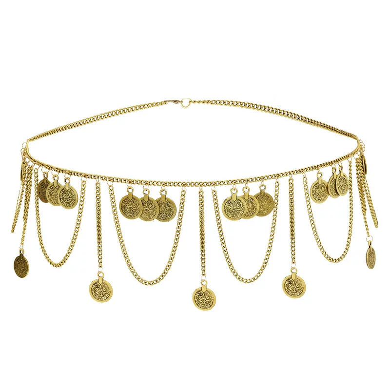 Fashionable beach commemorative coins with tassels for leisure, boho style, wholesale