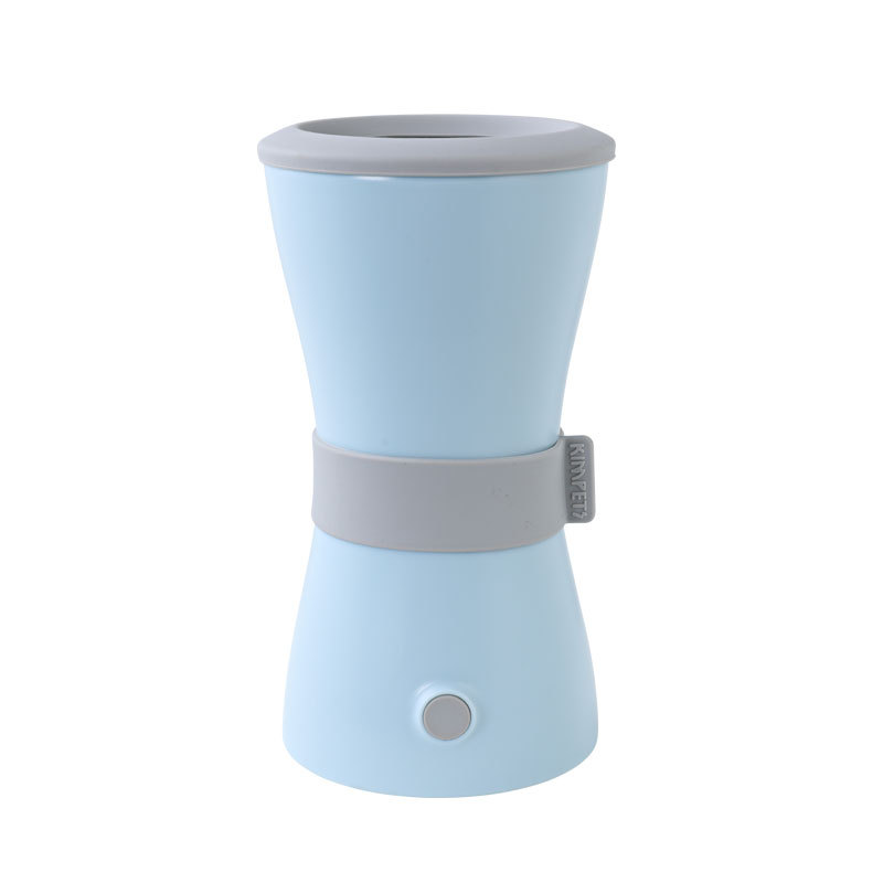 Lavadora de pies para mascotas recargable USB taza de garra de lavado de perros eléctrica taza de lavado de pies para perros automática suministros para mascotas transfronterizos