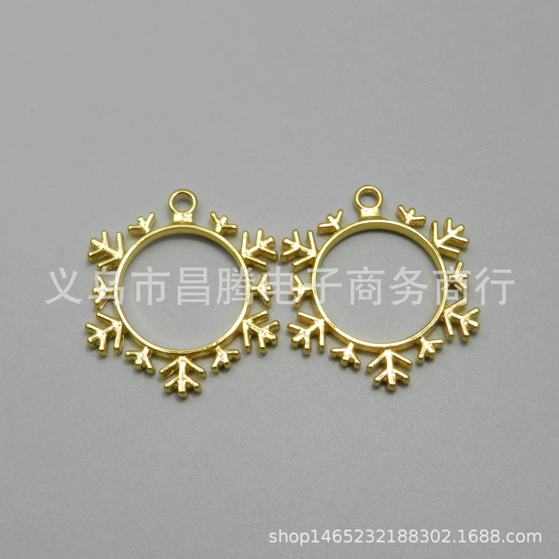 Сохраняющий цвет Снежинка УФ Кристалл эпоксидная рамка смола клей металлическая полая рамка DIY ювелирные аксессуары материал ручной работы