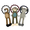 Plush interactive toy, wholesale, pet, elephant, monkey, can bite