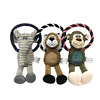 Plush interactive toy, wholesale, pet, elephant, monkey, can bite