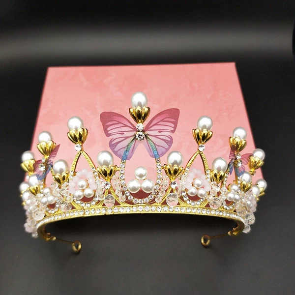 H102 Gold (Large) Handmade Crown