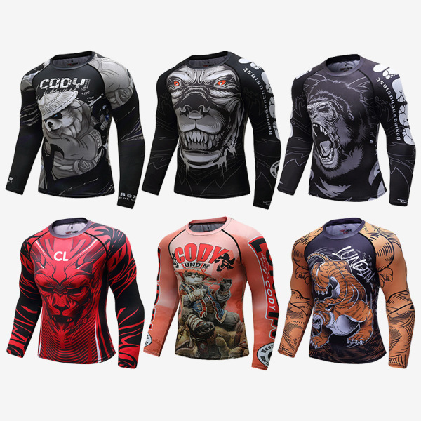 Autumn sports quick dry long-sleeve for training for gym