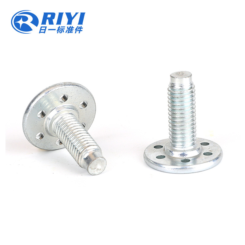 非标厂家平头带孔吸盘螺丝钉 多孔螺丝 冲孔螺丝 台阶带孔螺丝