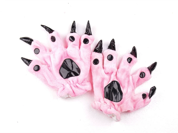 Fuchsia gloves