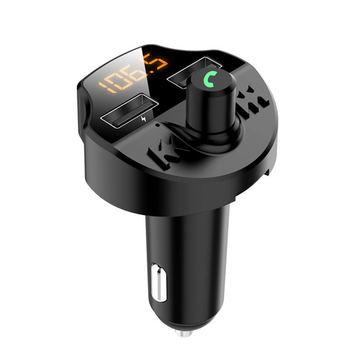 New T66 Car MP3 Bluetooth Hands-Free Cigarette Lighter Style Player Car Electronics Dual USB Car Charger