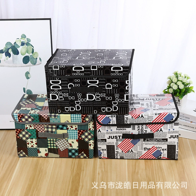 Foldable storage box non-woven cloth, storage system, toy, wholesale