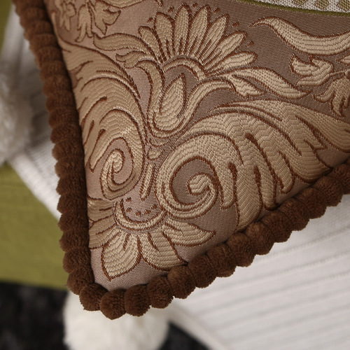 Dropshipping European jacquard pillows, home supplies, bedroom pillows, sofa bed cushions, office waist pillows