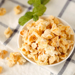 Golden Bean Popcorn Creamy Frosted Snack Food Corn Snack Wholesale Manufacturer Bulk