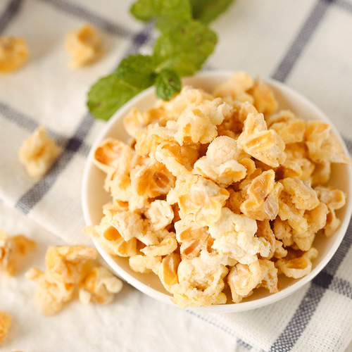 Golden Bean Popcorn Creamy Frosted Snack Food Corn Snack Wholesale Manufacturer Bulk