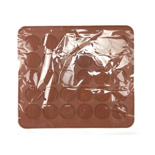 Ningbo factory food grade silicone biscuit chocolate macaron mat baking mat baking tool DIY