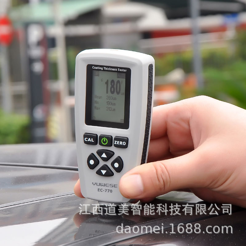 EC-770S二手汽车镀层测厚仪金属油漆铁铝基Fe/NFe双用涂层测厚仪