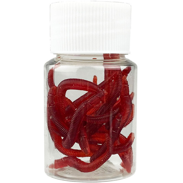 Fish Lure Bionic Carp Imitation Red Worm Fishy Smell Fishing Silicone Fake Bait Crucian Carp Carp Grass Carp Fishing Bait Manufacturer Wholesale