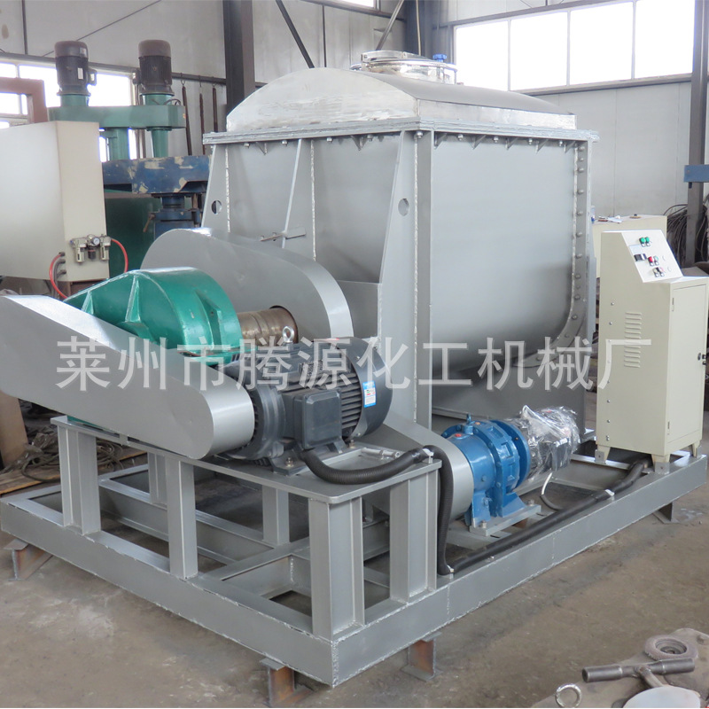 莱州厂家不锈钢捏合机下出料液压翻缸螺杆挤出捏合机重型高粘度