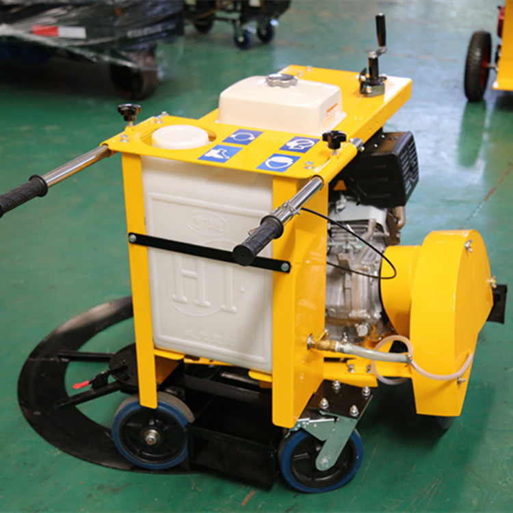 供应1.5米井盖切割机 汽油井盖切圆机 轨道式井周切割机价格